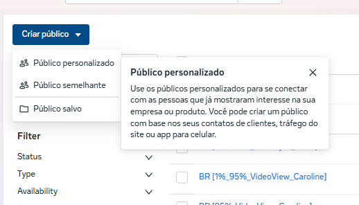 Público personalizado