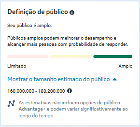 Definição de público amplo